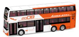 Volvo  - B9TL orange/white - 1:110 - Tiny Toys - KMB2024071 - tinyKMB2024071 | The Diecast Company