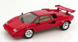 Lamborghini  - Countach LP 5000S QV 1985 red - 1:12 - KK - Scale - DC120141 - kkdc120141 | The Diecast Company