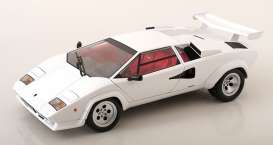 Lamborghini  - Countach LP 5000S QV 1985 white - 1:12 - KK - Scale - DC120142 - kkdc120142 | The Diecast Company