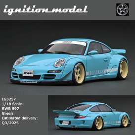   - RWB 997 green-blue - 1:18 - Ignition - IG3257 - IG3257 | The Diecast Company