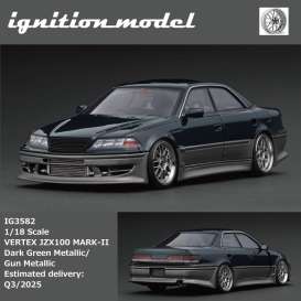   - VERTEX JZX100 MARK-II green/gun - 1:18 - Ignition - IG3582 - IG3582 | The Diecast Company