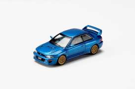 Subaru  - Impreza-22B blue - 1:64 - Hobby Japan - HJDM003A-9 - HJDM003A-9 | The Diecast Company