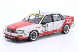 Audi  - V8 Quattro  1992 white/red - 1:18 - Werk83 - W1801511 - W1801511 | The Diecast Company