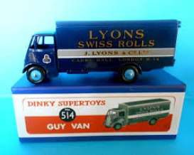 Guy  - Lyons Van 1952 blue - 1:43 - Magazine Models - 514 - magDT514 | The Diecast Company