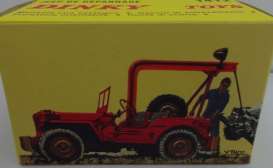 Jeep  - De Depannage red/yellow - 1:43 - Magazine Models - 1412 - magDT1412 | The Diecast Company