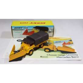 Mercedes Benz  - Unimog yellow/black - 1:43 - Magazine Models - 567 - magDT567 | The Diecast Company