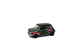 Mini  - Cooper  green/black/red - 1:50 - Tiny Toys - HYP00003 - tinyHYP00003 | The Diecast Company