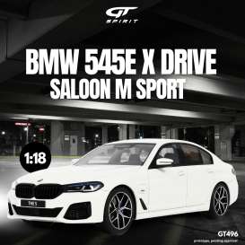 BMW  - 545E 2023 white - 1:18 - GT Spirit - GT496 - GT496 | The Diecast Company