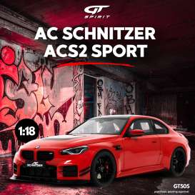 AC  - Schnitzer ACS2 2023 red - 1:18 - GT Spirit - GT505 - GT505 | The Diecast Company