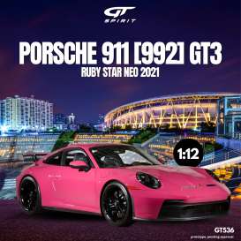 Porsche  - 911 2021 pink - 1:12 - GT Spirit - GT536 - GT536 | The Diecast Company