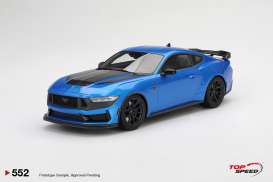 Ford Mustang - Dark Horse 2024 blue - 1:18 - Top Speed - TS0552 - TS0552 | The Diecast Company