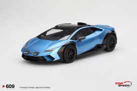 Lamborghini  - Huracan 2024 blue - 1:18 - Top Speed - TS0609 - TS0609 | The Diecast Company