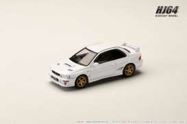 Subaru  - Impreza white - 1:64 - Hobby Japan - HJ641079AW - HJ641079AW | The Diecast Company