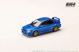 Subaru  - Impreza blue - 1:64 - Hobby Japan - HJ641079ABL - HJ641079ABL | The Diecast Company