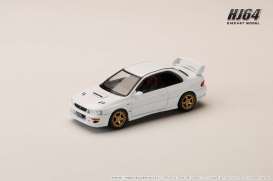 Subaru  - Impreza white - 1:64 - Hobby Japan - HJ641079JW - HJ641079JW | The Diecast Company