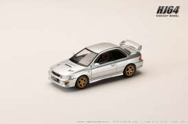 Subaru  - Impreza silver - 1:64 - Hobby Japan - HJ641079JS - HJ641079JS | The Diecast Company