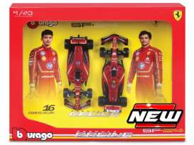 Ferrari  - 2024 red/yellow/white - 1:43 - Bburago - 18-36856 - bura36856 | The Diecast Company