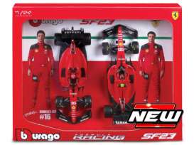 Ferrari  - 2023 red/black - 1:24 - Bburago - 18-26817 - bura26817 | The Diecast Company