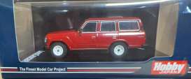 Toyota  - LandCruiser  1988 red - 1:64 - Hobby Japan - HJ641039BR - HJ641039BR | The Diecast Company