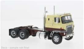 International  - Transtar COE 1965 beige/brown - 1:43 - IXO Models - tr201 - ixtr201 | The Diecast Company