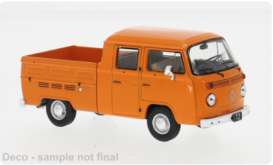 Volkswagen  - T2 DoKa 1972 orange - 1:43 - IXO Models - CLC598 - ixCLC598 | The Diecast Company