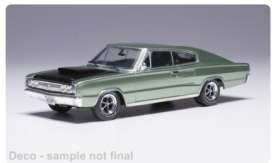 Dodge  - Charger  1967 green - 1:43 - IXO Models - CLC605 - ixCLC605 | The Diecast Company