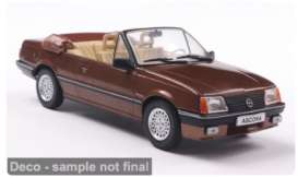 Opel  - Ascona C Cabriolet  1985 brown - 1:24 - Whitebox - 124255 - WB124255 | The Diecast Company