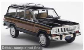 Jeep  - Grand Wagoneer  1981 black/wood - 1:24 - Whitebox - 124260 - WB124260 | The Diecast Company