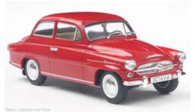 Skoda  - Octavia Super  1959 red - 1:24 - Whitebox - 124265 - WB124265 | The Diecast Company