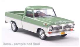 Ford  - F-100 1970 green/white - 1:24 - Whitebox - 124252 - WB124252 | The Diecast Company