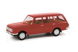 Wartburg  - 353 Tourist red - 1:87 - Herpa - H024150-007 - herpa024150-007 | The Diecast Company