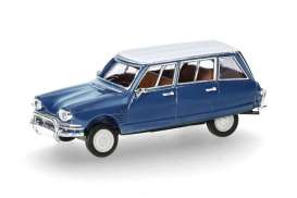 Citroen  - AMI 6 Break blue - 1:87 - Herpa - 038959-002 - herpa038959-002 | The Diecast Company