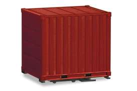 diorama container - red - 1:87 - Herpa - H053594-004 - herpa053594-004 | The Diecast Company