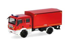 MAN  - TGM 2008 red - 1:87 - Herpa - H098380 - herpa098380 | The Diecast Company