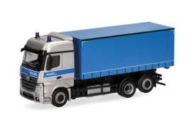 Mercedes Benz  - Actros S blue/silver - 1:87 - Herpa - H098427 - herpa098427 | The Diecast Company