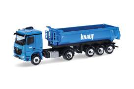 Mercedes Benz  - Arocs blue - 1:87 - Herpa - H319096 - herpa319096 | The Diecast Company