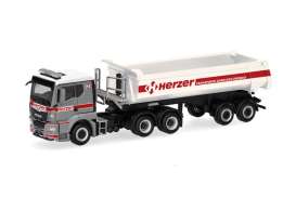 MAN  - TGS TN white/red/grey - 1:87 - Herpa - H319164 - herpa319164 | The Diecast Company