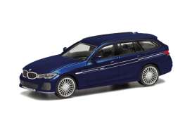 BMW  - Alpina B3 Touring blue - 1:87 - Herpa - H430906-002 - herpa430906-002 | The Diecast Company