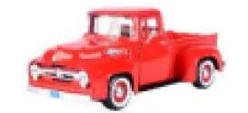 Ford  - F-100 1956 red - 1:24 - Motor Max - 73235rw - mmax73235rw | The Diecast Company