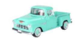 Chevrolet  - Stepside 1955 turquoise - 1:24 - Motor Max - 73236t - mmax73236t | The Diecast Company