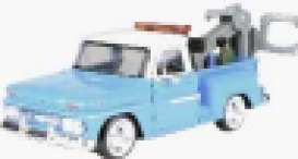 GMC  - C1000 1966 blue - 1:24 - Motor Max - 75346 - mmax75346 | The Diecast Company