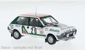 Fiat  - Ritmo 75 1979 white/red/green - 1:43 - IXO Models - RAC445B - ixRAC445B | The Diecast Company