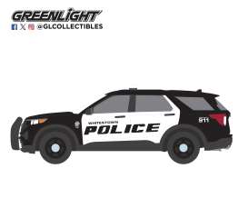 Ford  - 2024 black/white - 1:64 - GreenLight - 30553 - gl30553 | The Diecast Company