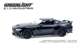 Ford Mustang - Gen 7 5650 GT Coupe 2024 black - 1:64 - GreenLight - 28170B - gl28170B | The Diecast Company