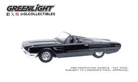 Ford  - Thunderbird  1965 black - 1:64 - GreenLight - 28170E - gl28170E | The Diecast Company