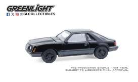 Ford Mustang - Fastback  1979 black - 1:64 - GreenLight - 28170F - gl28170F | The Diecast Company