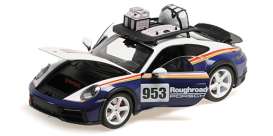 Porsche  - 911  2022 blue/white/red - 1:18 - Minichamps - 110062075 - mc110062075 | The Diecast Company