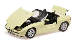 BMW  - Z1 1988 yellow - 1:18 - Minichamps - 180020104 - mc180020104 | The Diecast Company