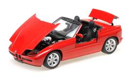 BMW  - Z1 1988 red - 1:18 - Minichamps - 180020105 - mc180020105 | The Diecast Company