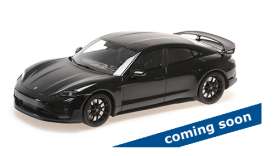 Porsche  - Taycan Turbo GT 2024 black - 1:18 - Minichamps - 117069402 - mc117069402 | The Diecast Company